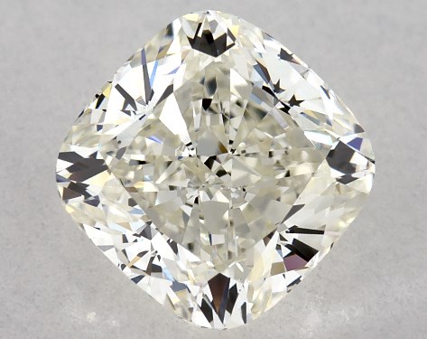 GIA 1.00 Carat K-VS1 Ideal Cut Cushion Modified Diamond